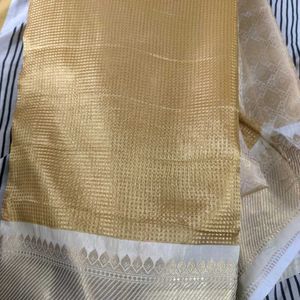 Gold Jarugai Saree