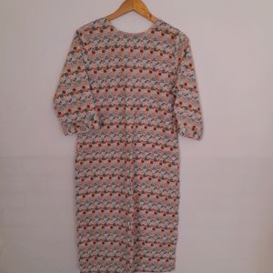 Multi Color Printed Kurta (Women's)