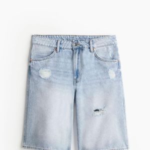 Low Denim Barmuda Short