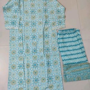 Cotton Kurta Set