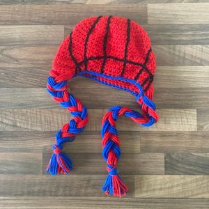 SPIDERVERSE SPIDERMAN Childrens Beanie Hat - Cap