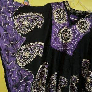 Butterfly Kaftan Dress