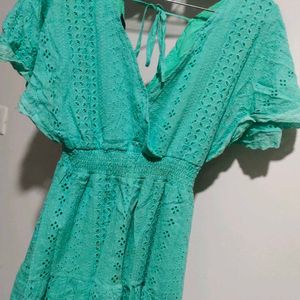 A Beautiful Green Dress Perfect For Parties