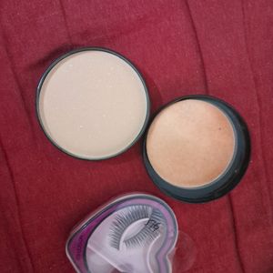 Huda Beauty Compact Powder With Combo