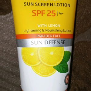 VLCC Anti Tan Sunscreen Lotion SPF 25 With Lemon