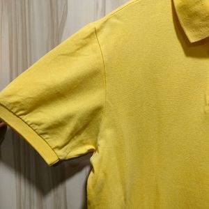 Bean Pole Yellow Polo T-Shirt