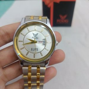 Fogg ELITE Gold & Silver Watch