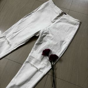 White Denim Jeans