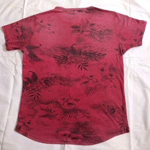 Red T-shirt For Men