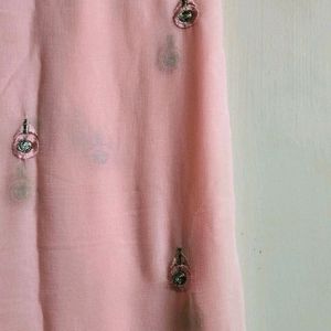 Pink Kurta With Dupatta