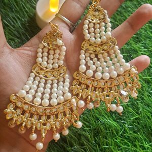 Mallikajaan Gold Toned Earrings🤍