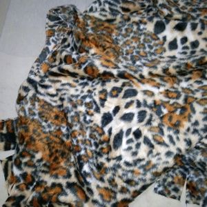 Tiger Printed Woolen Stole