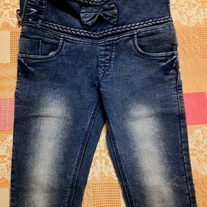 Navy Blue High Waist Jeans