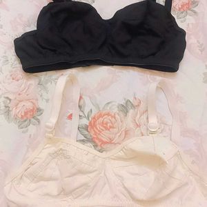 beautiful bra combo cotton