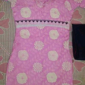 Kurta Pent Pink