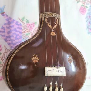 Vintage Tanpura with a hard box or case