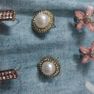 Stylish Western Earrings Pack Of 3