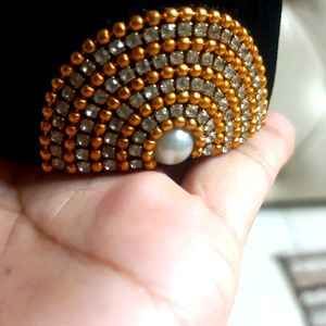 Silk Thread Black Kada