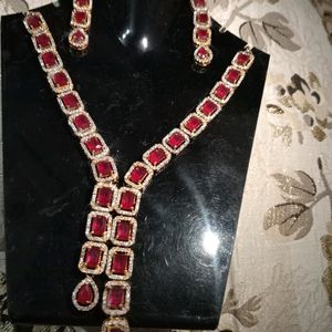 Jerkin Diamond Jewellery Set