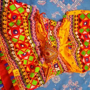 Rajasthani small baby lahenga  choli its a new kne