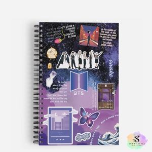 BTS Theme Notebook