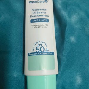 WishCare 5% Niacinamide Oil Balance FluidSunscreen