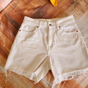 H&M White Shorts