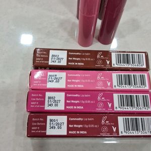 Mtglamm Tinted Lipbalm Combo Of 4