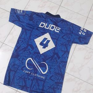 Blue jersey