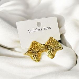 Anti-tarnish stud earrings