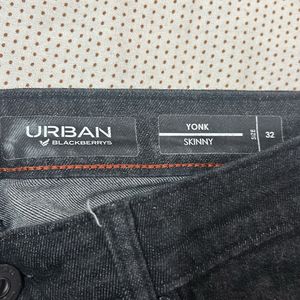 Mens Party Charcoal Jeans