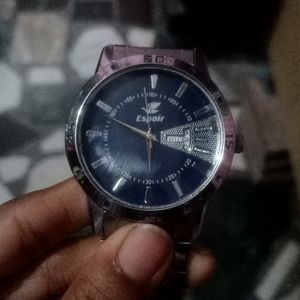 Silver Hand Watch