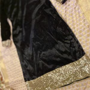 Velvet Party Wear Kurta