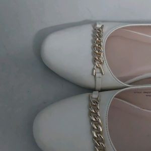 Beige Formal/Casual Ballerina Flats