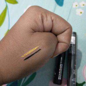 Million Color Eyeliner Golden And Black