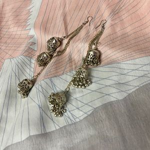 Combo Of Oxidised Earrings