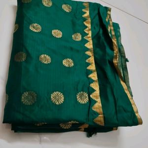 Green Saree