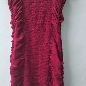 Maroon Bodycon