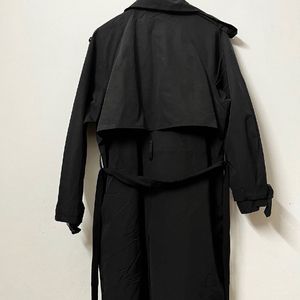 Black Long Trench Coat