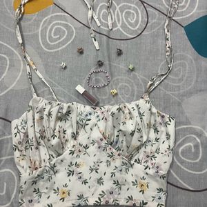 Floral Crop Top