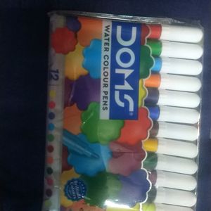 Doms Water Colour Pens Pack Of 5