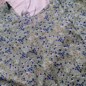 Printed  Kurta For Jeans