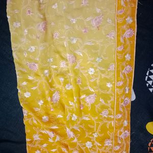 Yellow Saree