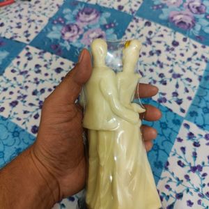 Loving Couple Statue Figurine Showpiece (8 inches)