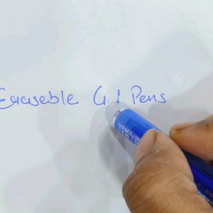 Erasable Gel Pens Blue(Pack Of 12)