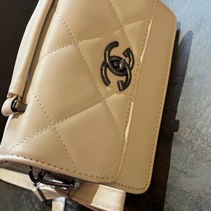 White Sling bag