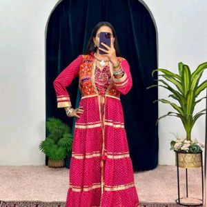 Navratri Special Shrug And Blouse