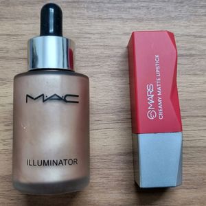 MAC Illuminator and MARS Lipstick