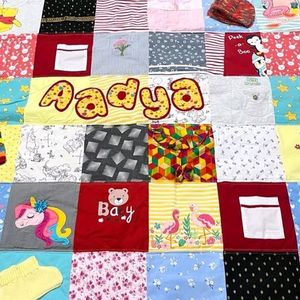 Customised Baby Quilt For Memories