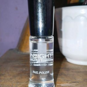 INSIGHT-TRANSPARENT NAIL POLISH 💅